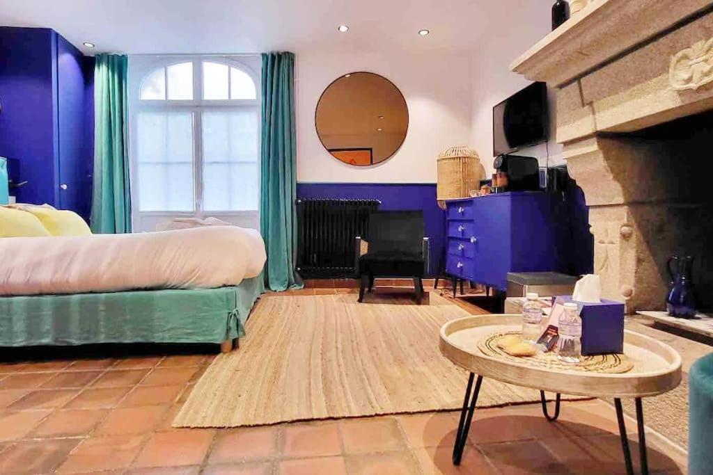 Chambre Majorelle - Rdc - Plage 50M - Rue Gratuite Сен-Мало Экстерьер фото